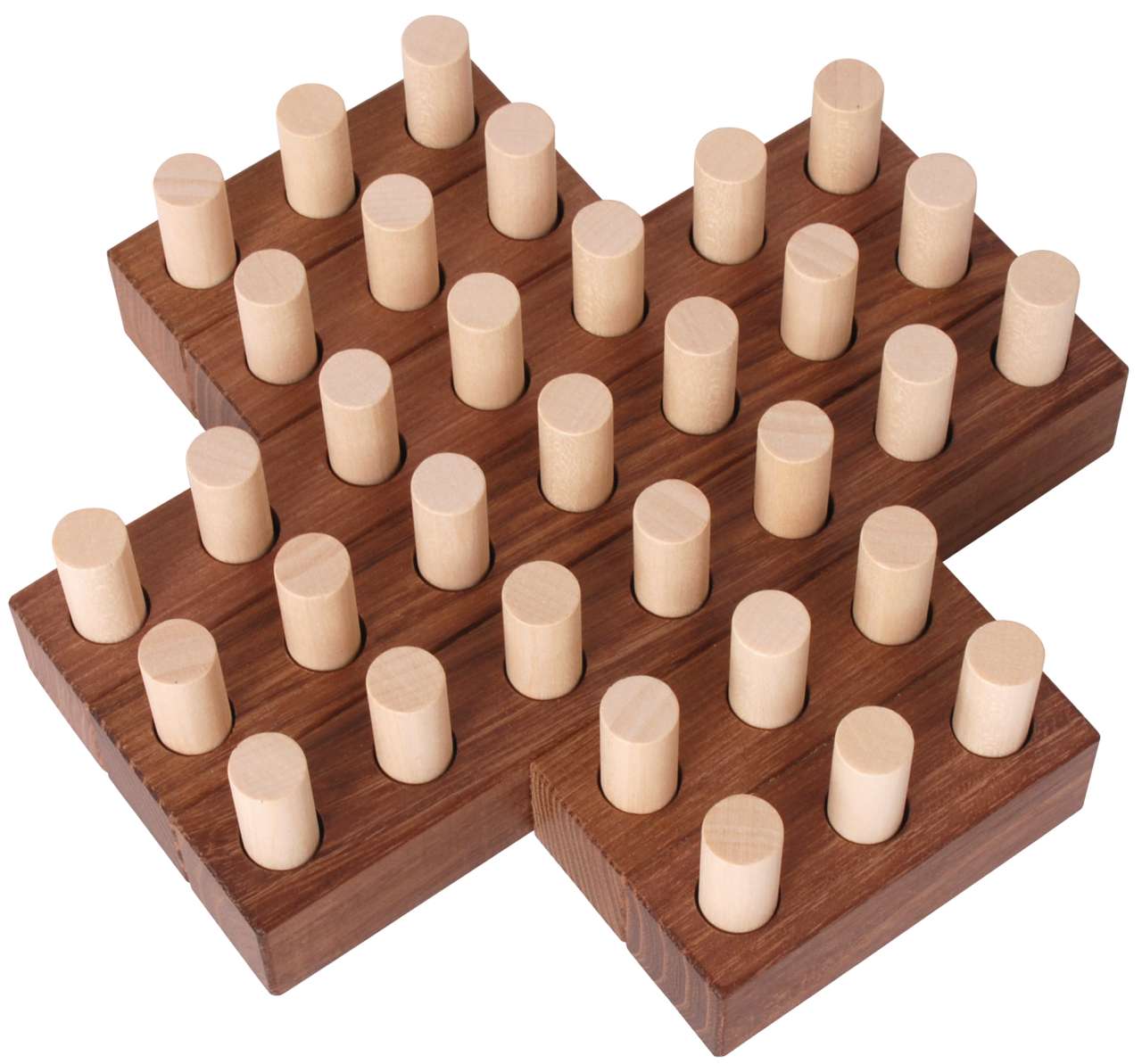 Solitär Akazie gedämpft / Ahorn