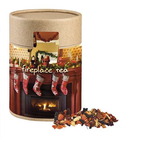 Kaminfeuer Tee, ca. 150g, Biologisch abbaubare Eco Pappdose Maxi