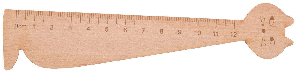 Lineal aus Holz Looney