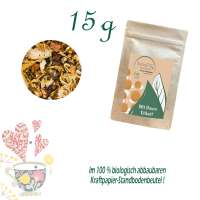 Standbodenbeutel Extra Small, Kraftpapier, Inhalt 15 g