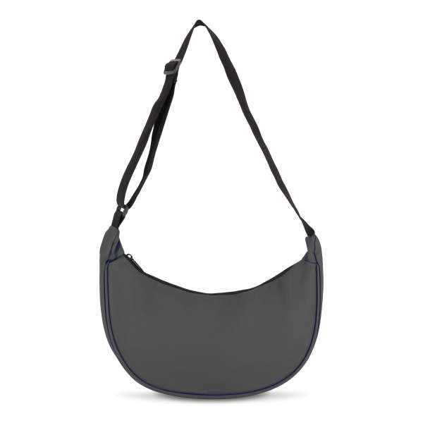 PU-beschichtete R-PET 600D Halbmond-Tragetasche