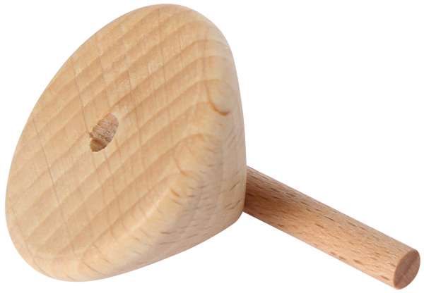 Kreisel natur D3,3cm, unmontiert