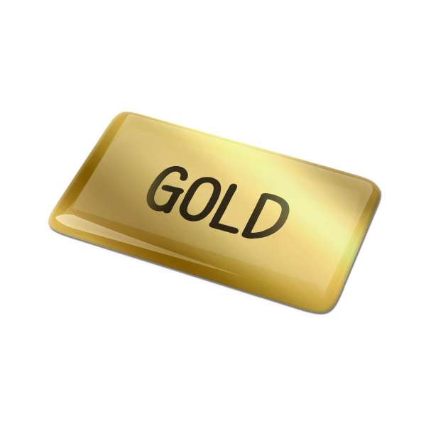 Doming Rechteck 20x10 mm