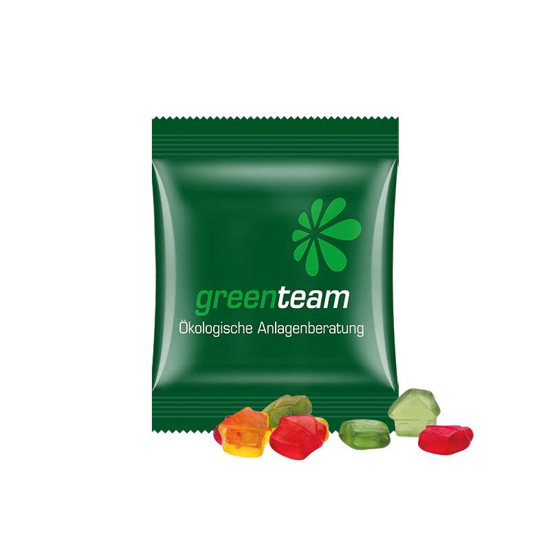 Minitüte 15g, Fruchtgummi Standardformen