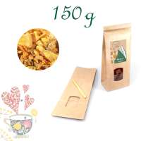 Blockbodenbeutel Medium, Kraftpapier, Inhalt 150 g