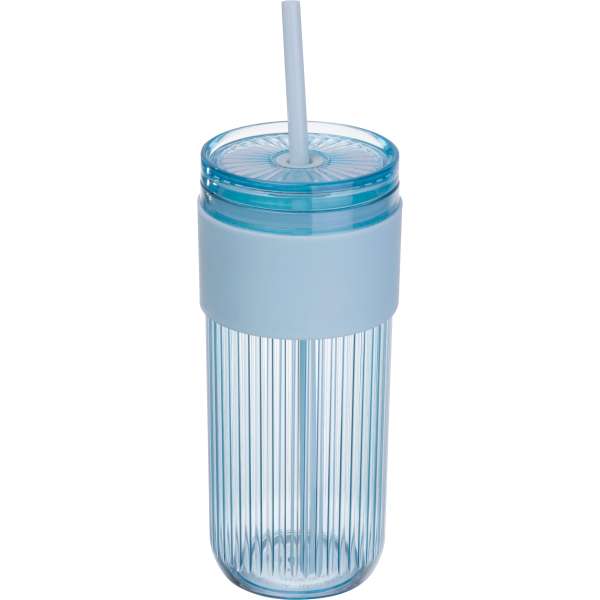 Becher mit Trinkhalm, 660ml SOLEDAD