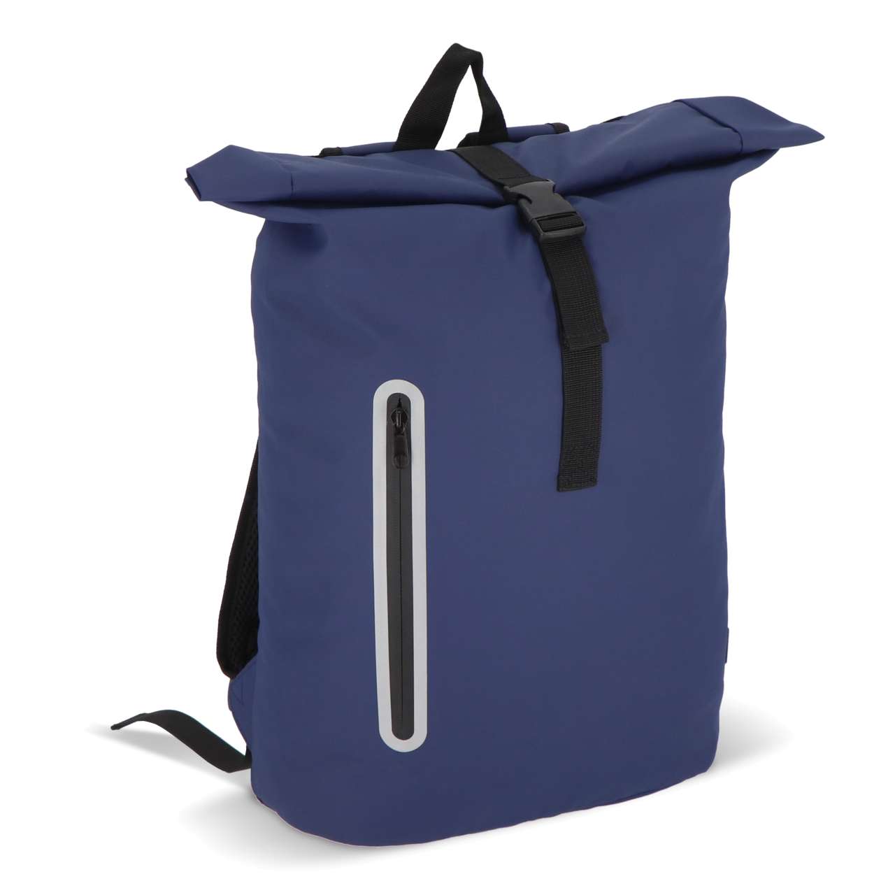 PU-beschichteter R-PET 600D Rolltop-Rucksack 20L