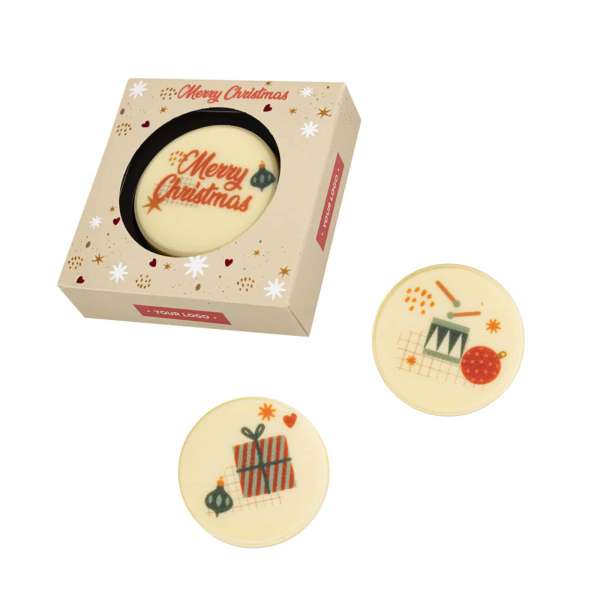 PRALINE MIT AUFDRUCK CHOCO CIRCLE