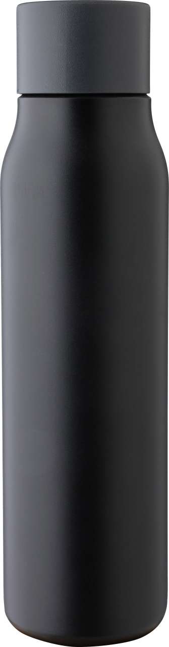 Doppelwandige Trinkflasche aus recyceltem Edelstahl (600 ml) Cassian