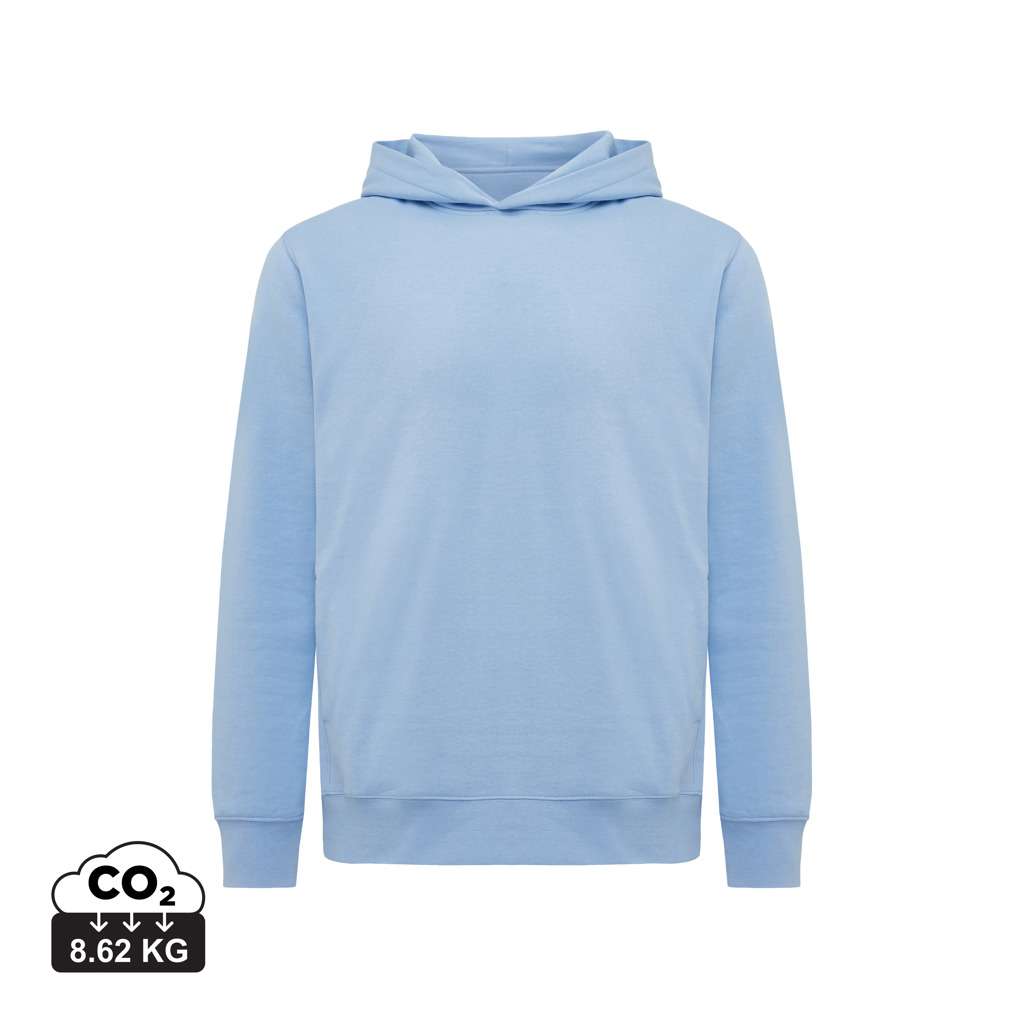IQONIQ Yengo Hoodie mit Seitentaschen aus rec. Baumwolle