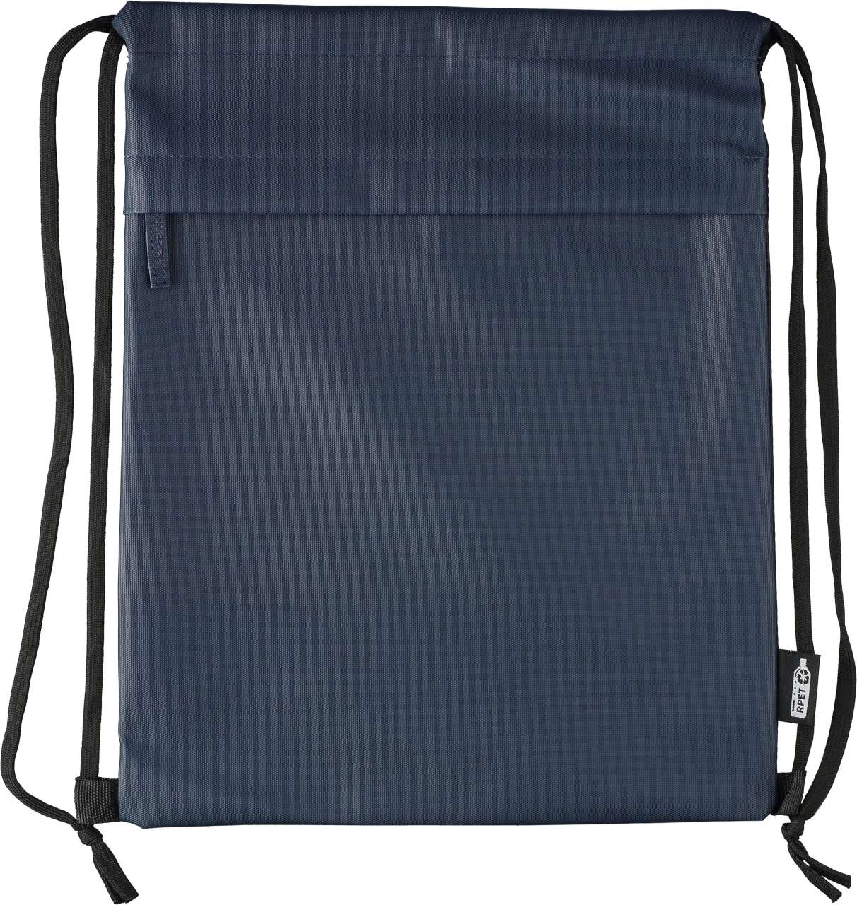 RPET Polyester (600D) Rucksack mit Kordelzug Auri