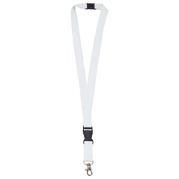 Polyester-Lanyard 20mm mit Schnalle und Haken