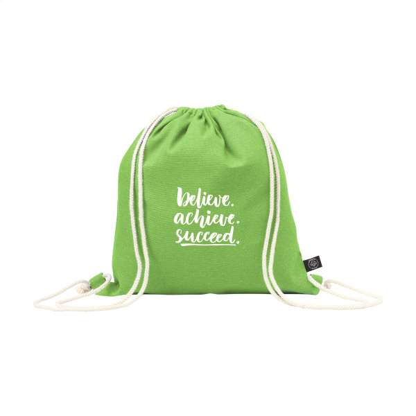 PromoColour GRS Recycled Cotton Backpack (150 g/m²)