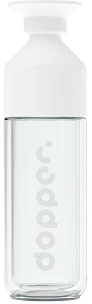 Dopper Glass Insulated (450 ml) + Flip Straw