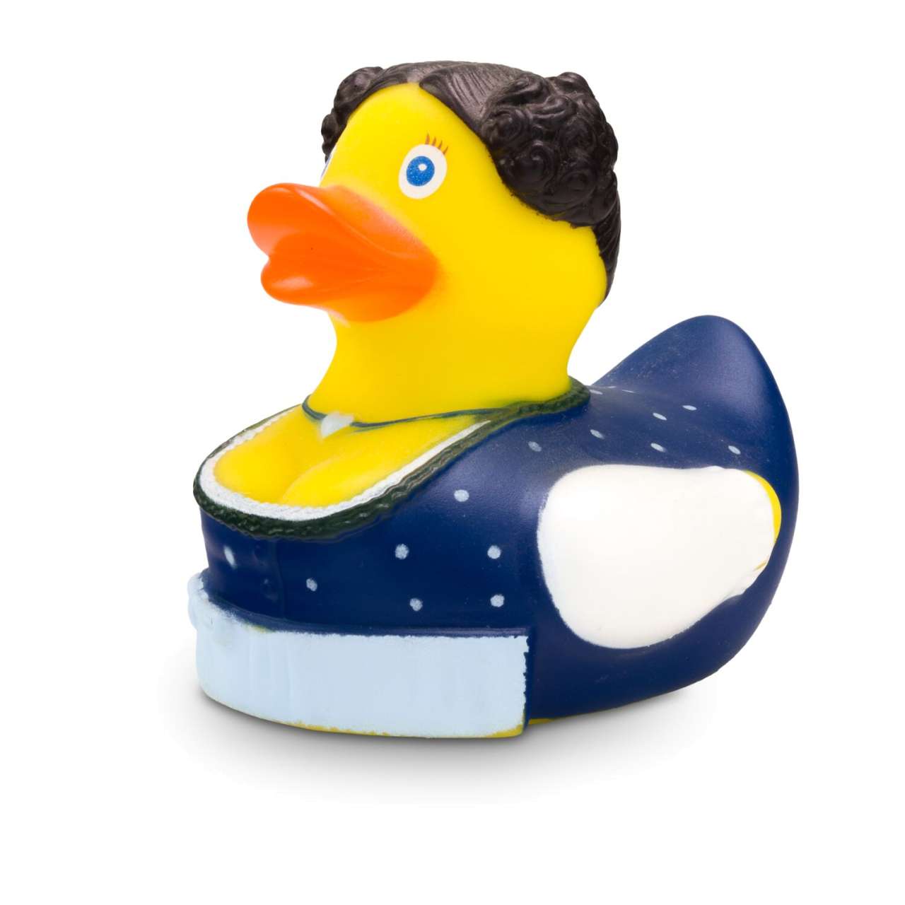 Werbeente Theresa Trachtenherz Blau