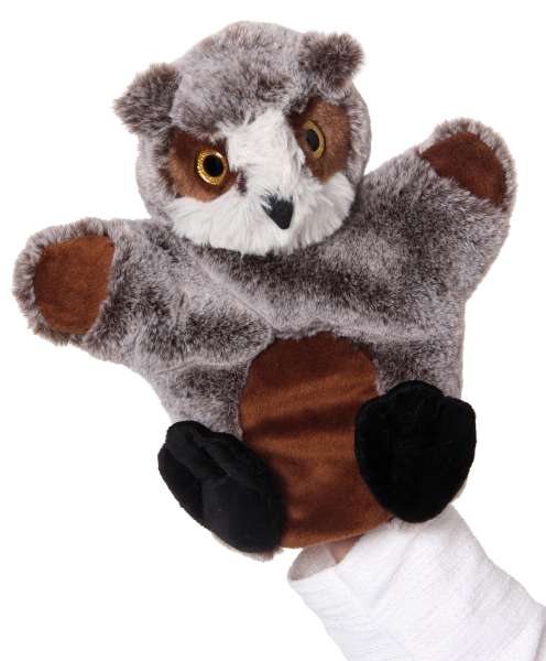 Handpuppe Eule