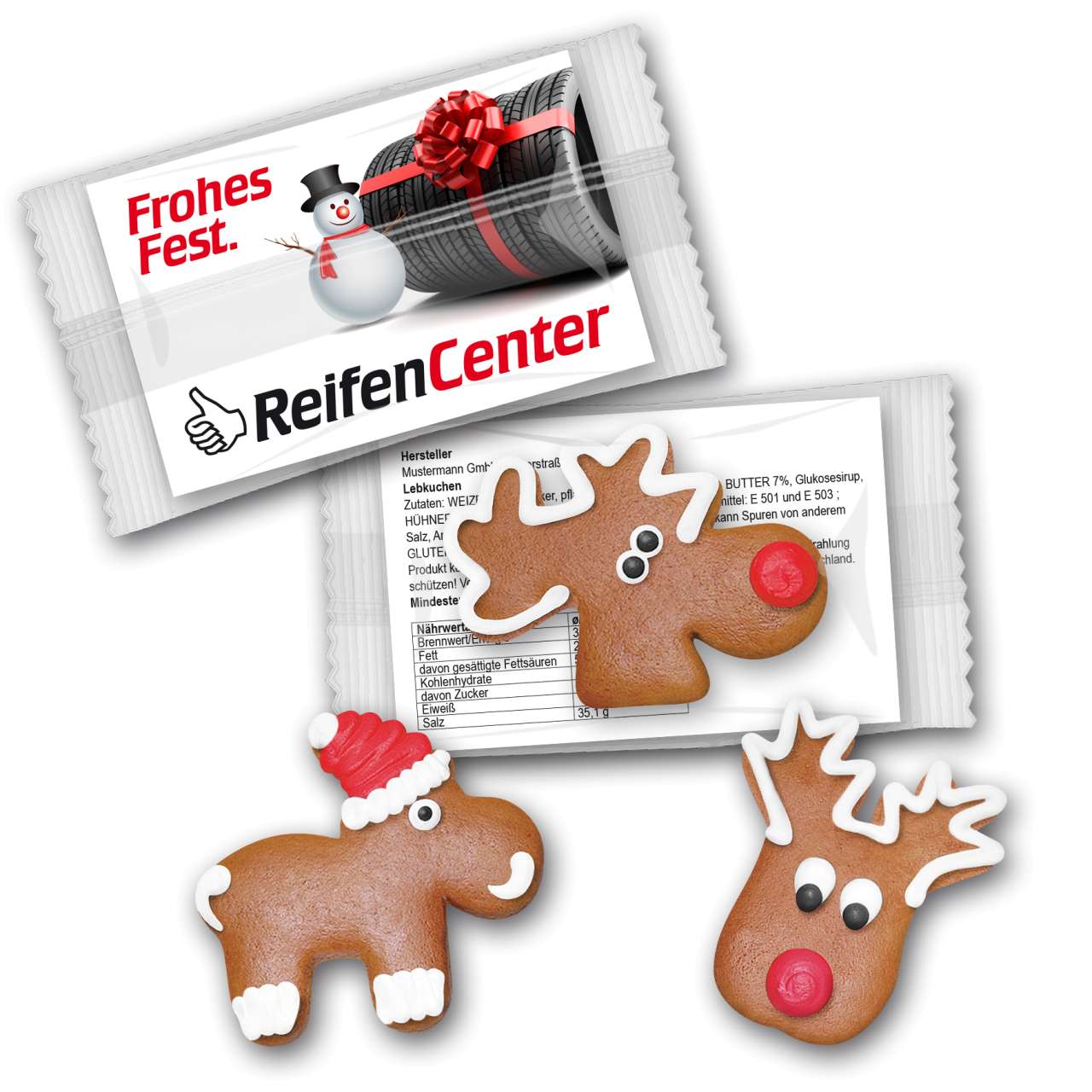 Lebkuchenelche auf Karte