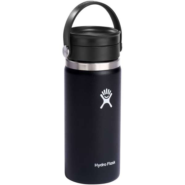 Hydro Flask Isolierbecher aus Edelstahl mit breiter Öffnung 473 ml und Flex Sip™ Deckel