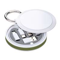 Korpus weiß, Ring olivgrün