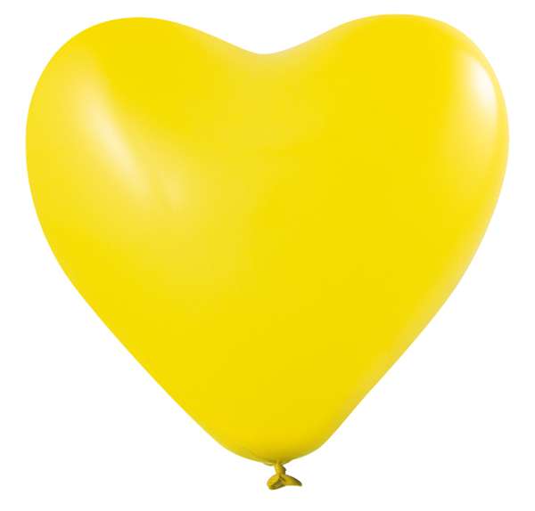 Bedruckte Herzballons