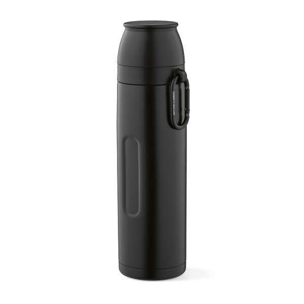 Flinders Thermos recy. Edelstahl, 1080 ml. Mit 2 Bechern und Karabiner