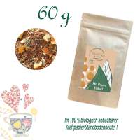 Standbodenbeutel Medium, Kraftpapier, Inhalt 60 g