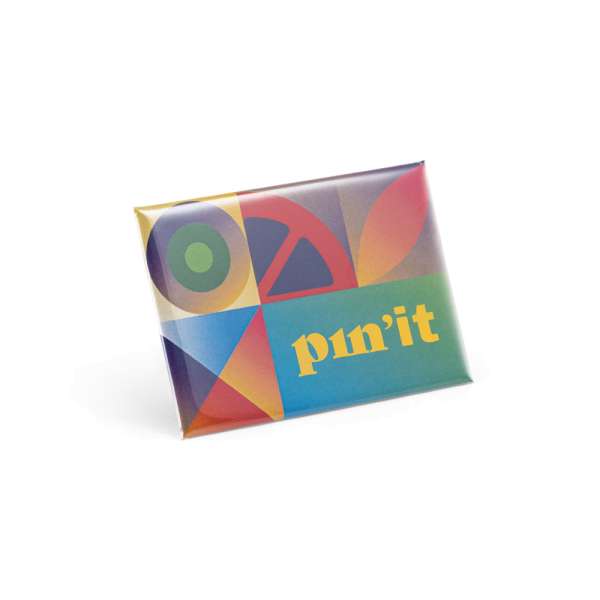 Button P'IN 15 Button P'IN 15 Rechteckiger Pin mit Magnet