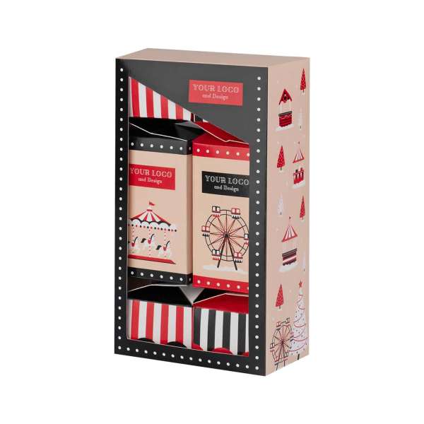 Christmas Cracker mit Nüssen und Trockenfrüchten Set
