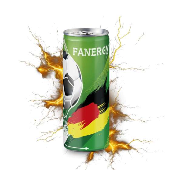 Promo Energy - Energy drink zur Fußball Europameisterschaft 2024, 250 ml