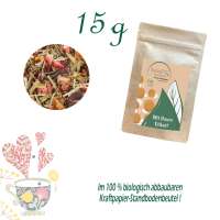 Standbodenbeutel Extra Small, Kraftpapier, Inhalt 15 g