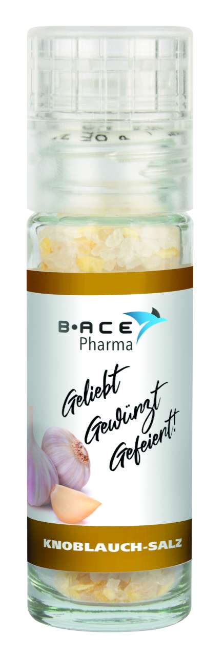 Knoblauch-Salz in Gewürzmühle Mini