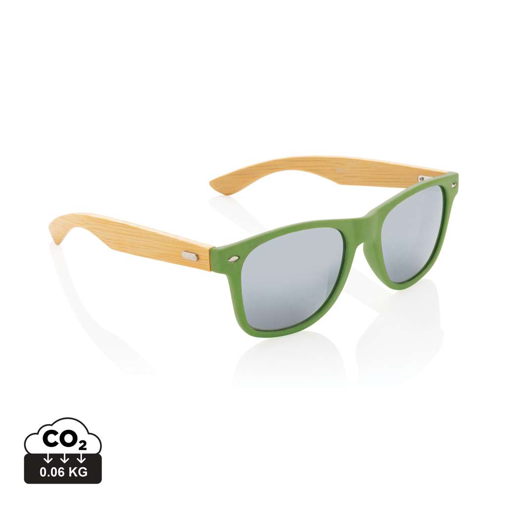 Sonnenbrille aus Bambus und RCS recyceltem Kunststoff