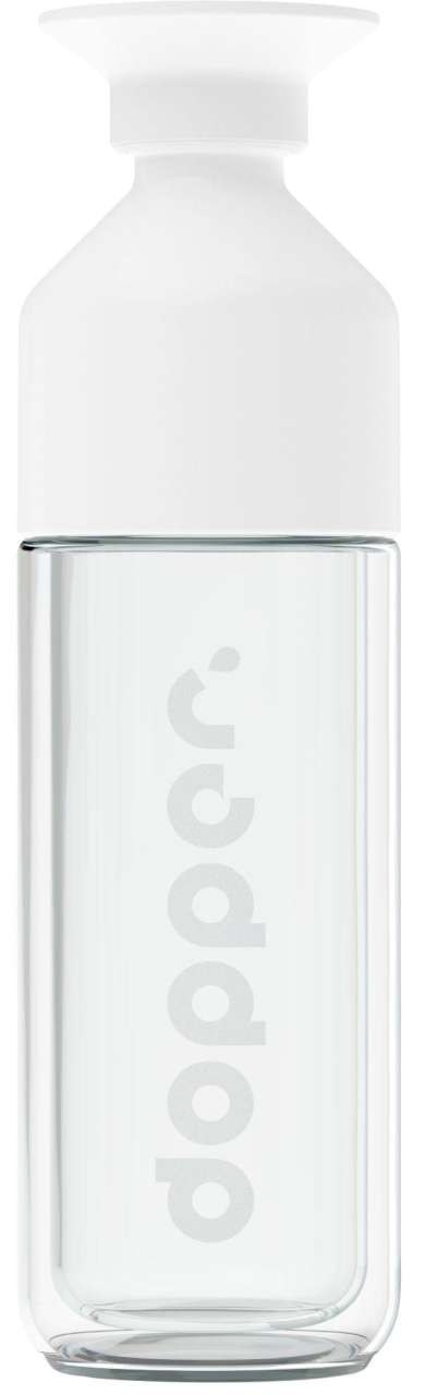 Dopper Glass Insulated (450 ml) + Flip Straw