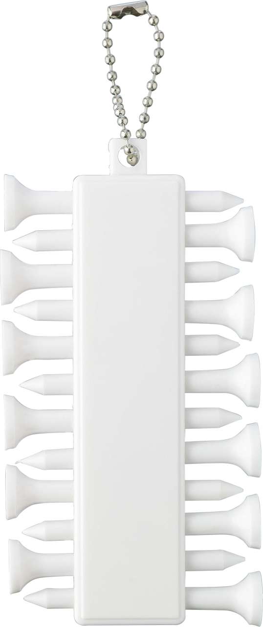 Golftee-Set Aveline aus recyceltem ABS