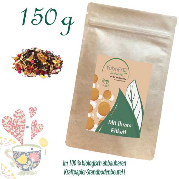 YuboFiT® Schwarzer Tee BACK IN LOVE AGAIN