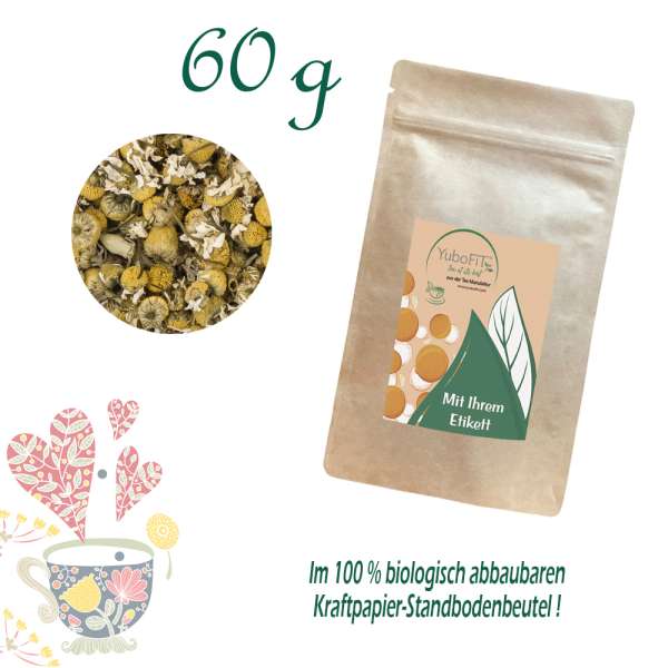 YuboFiT® Kamillenblüten, ganz Tee