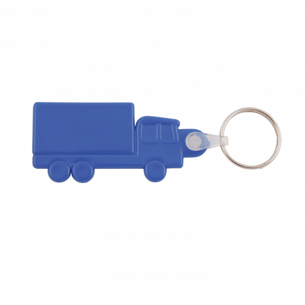 Kunststoff Schlüsselanhänger LKW