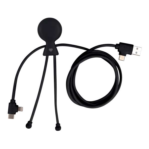 Xoopar Mr. Bio Long Power Delivery Cable with data transfer