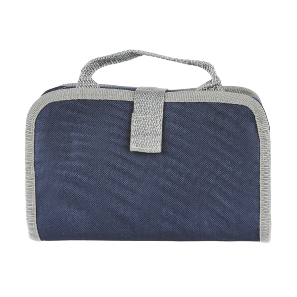 Kulturtasche deluxe mit Klettverschluss Polyester 600D