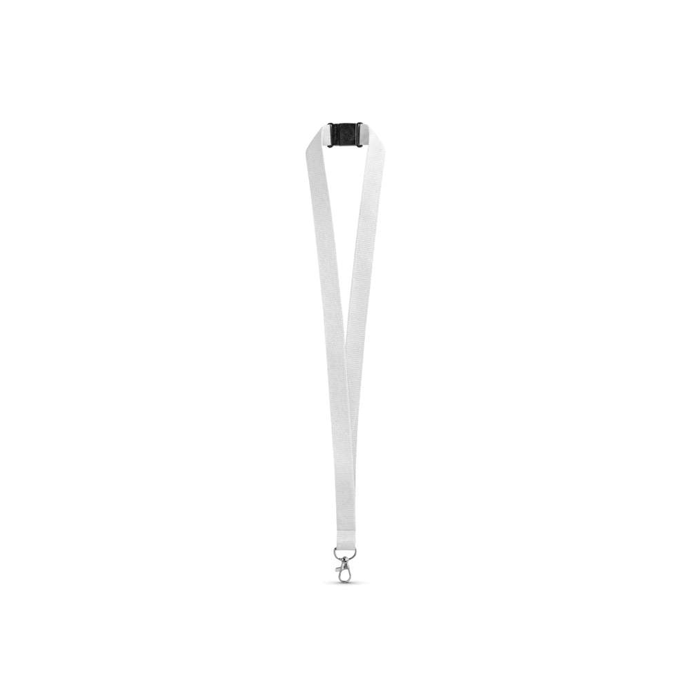 LEEDS Lanyard aus Polyester mit Sicherheitsverschluss