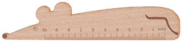 Lineal aus Holz Looney