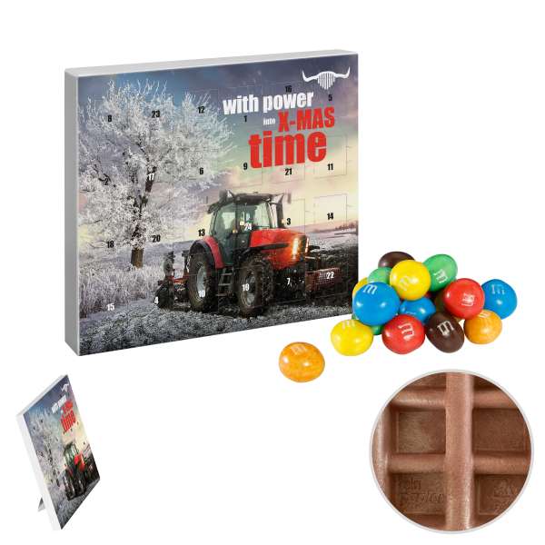 Reinpapier® Mini-Adventskalender mit M&M'S® Crispy