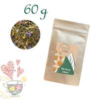 Standbodenbeutel Medium, Kraftpapier, aluminium, Inhalt 60 g