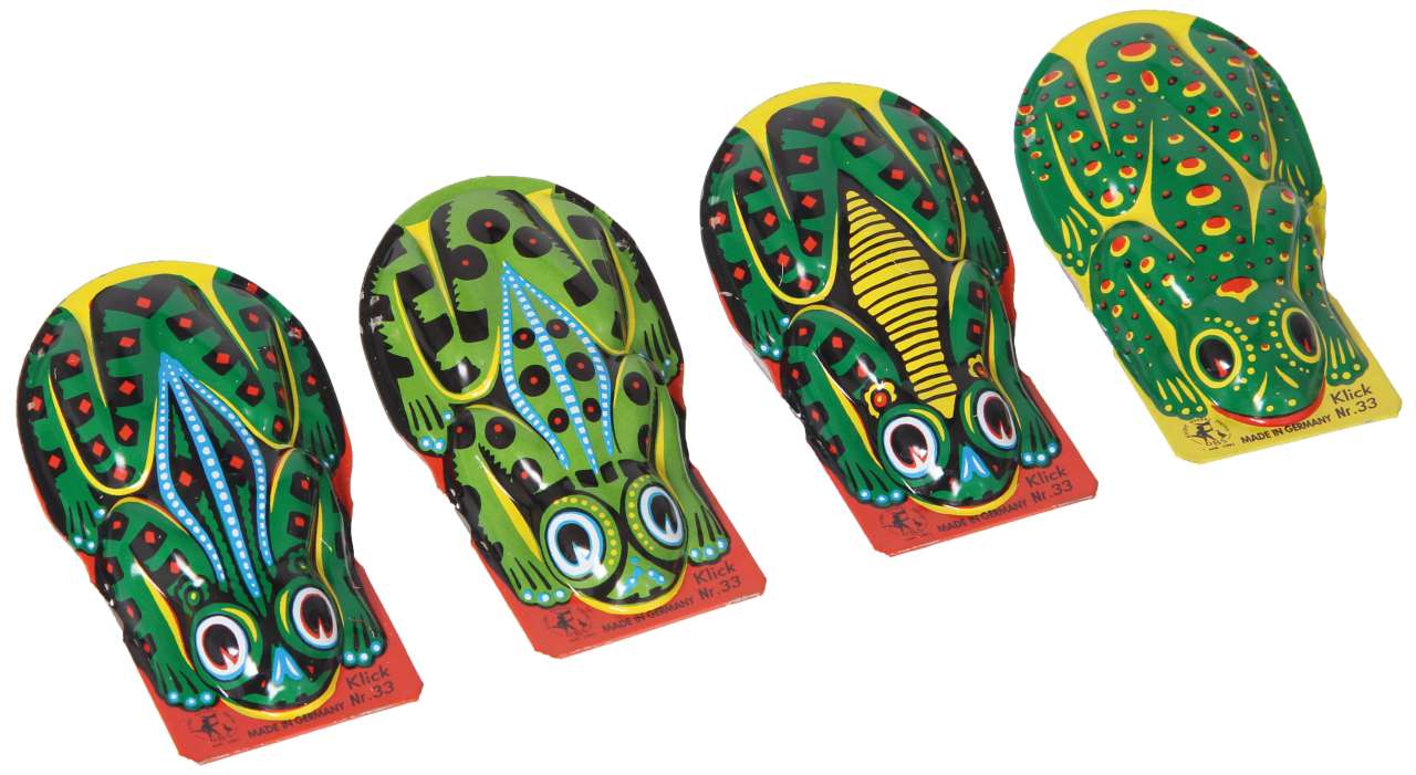 Knackfrösche 12er Set