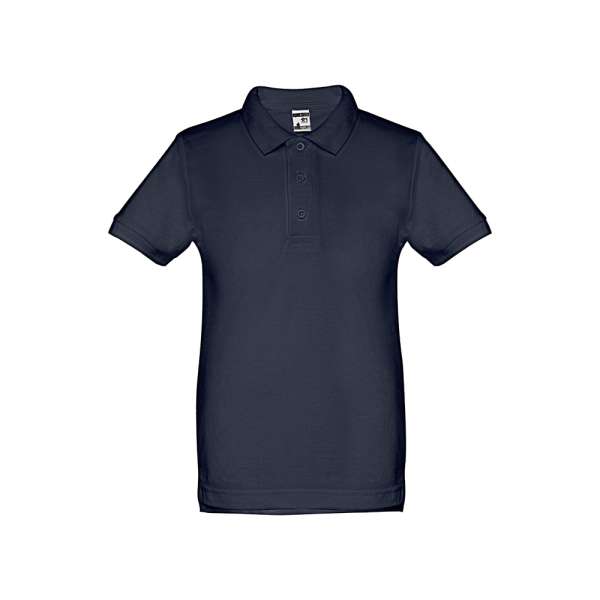 THC ADAM KIDS Kurzärmeliges Baumwoll-Poloshirt für Kinder (unisex)