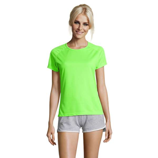 SPORTY DAMENT-SHIRT 140g SPORTY WOMEN