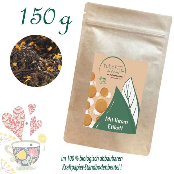 YuboFiT® Schwarzer Tee MARACUJA
