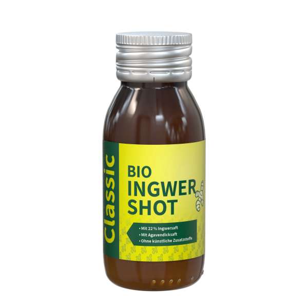 60 ml Bio Ingwer-Shot