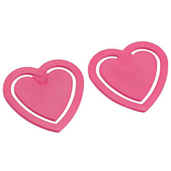Zettelklammer "Herz"