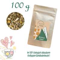 Standbodenbeutel Big, Kraftpapier, aluminiumfrei, Inhalt 100 g